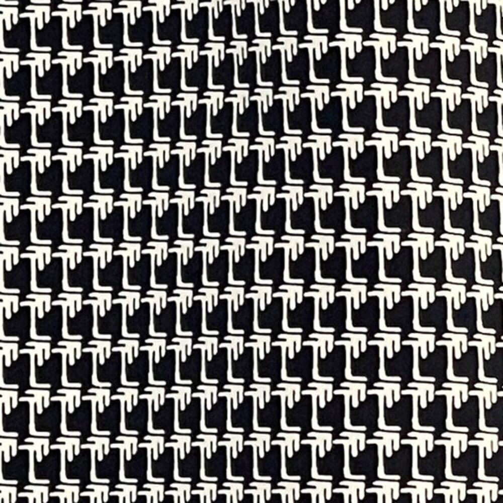 J.McLaughlin Sleeveless Mock-Neck Shift Dress Classic Houndstooth Size Large - Picture 4 of 9